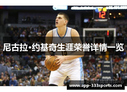 尼古拉·约基奇生涯荣誉详情一览